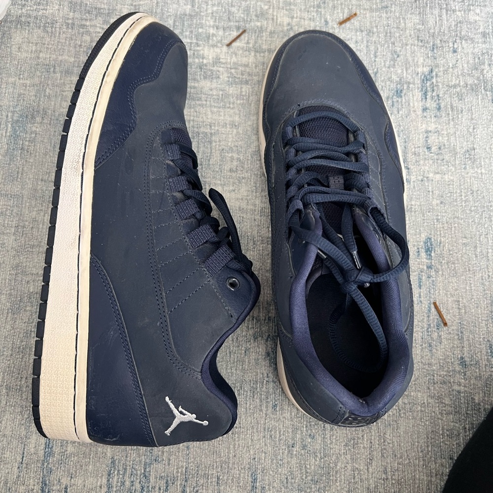 Jordan Men's Dark Blue Sneakers - Picture 2 of 4